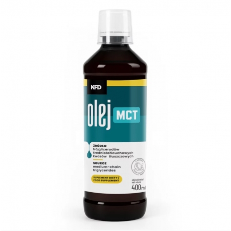 KFD MCT Oil - 400 ml (średniołańcuchowe kwasy tłuszczowe)