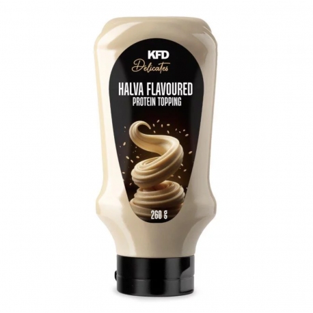 KFD PROTEIN TOPPING 260 G - HALVA (GĘSTY TOPPING PROTEINOWY)