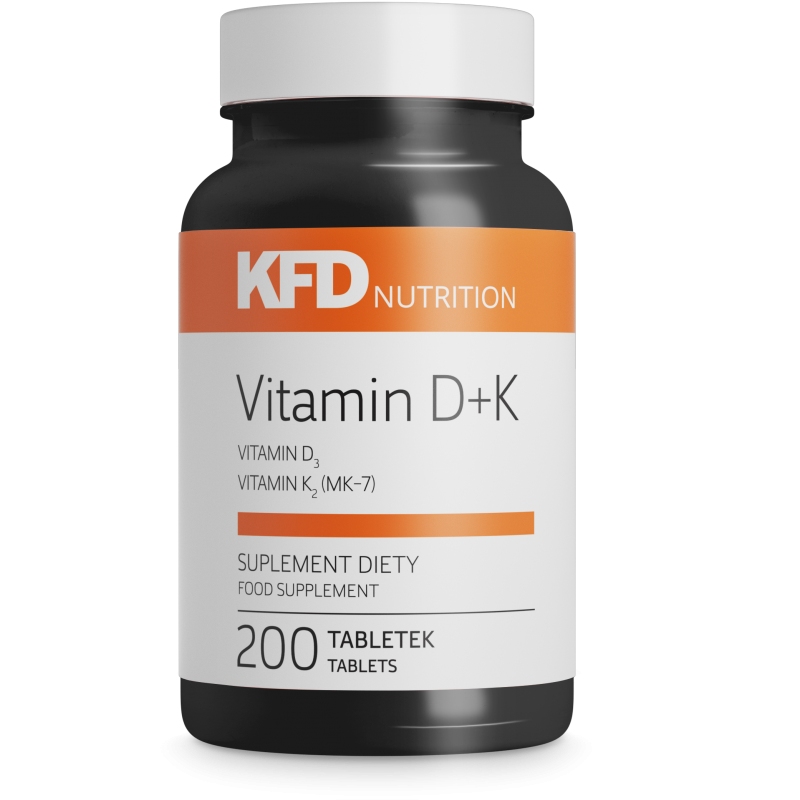 Kfd Vitamin D3k2 Mk 7 Z Natto 200 Tabletek