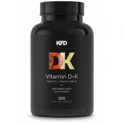 KFD Vitamin D3+K2 (MK-7 (z natto)) - 200 tabletek