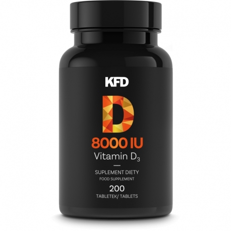 KFD Vitamin D3+K2 (MK-7 (z natto)) - 200 tabletek