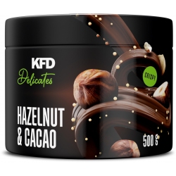 KFD DELICATES - CHOCOLATE & HAZELNUT – 500 G