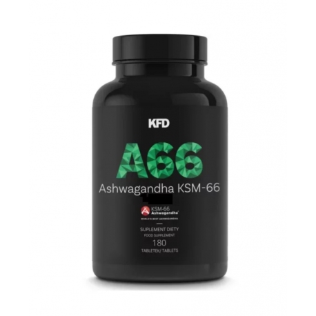 KFD Ashwagandha KSM-66 Forte - 180 tabletek