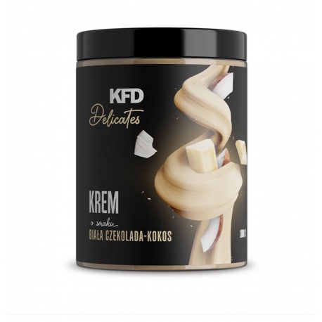 KFD Masło o smaku biała czekolada – kokos – 1000 g