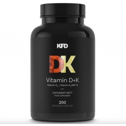 KFD VITAMIN D3+K2 (MK-7 Z NATTO) - 200 KAPSUŁEK